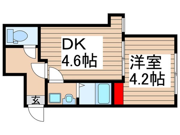 オーク加賀の物件間取画像